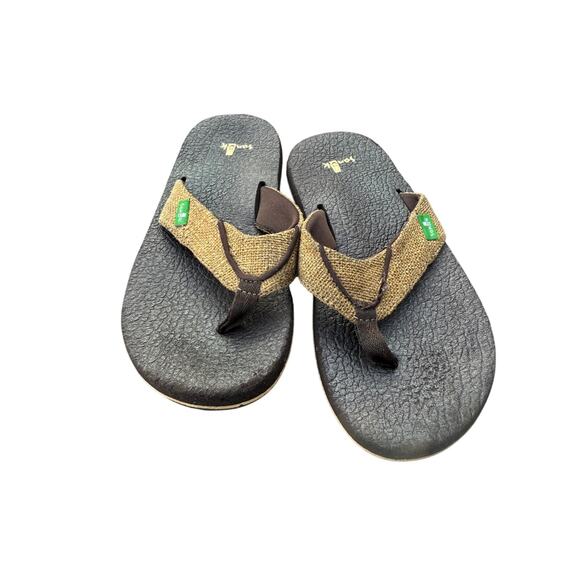 Sanuk Other - Sanuk Boys 3-4 Yoga Flip Flops